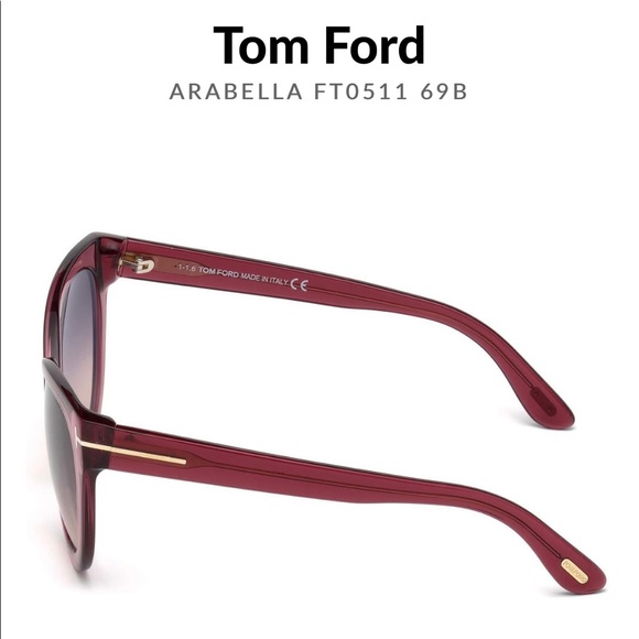 NWT Tom Ford FT0511 69B Arabella Ladies Sunglasses main image 8